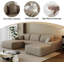 Canapé modulaire en U en velours côtelé de style modulaire Boneless 107,5 "Boneless-352651874-352651886