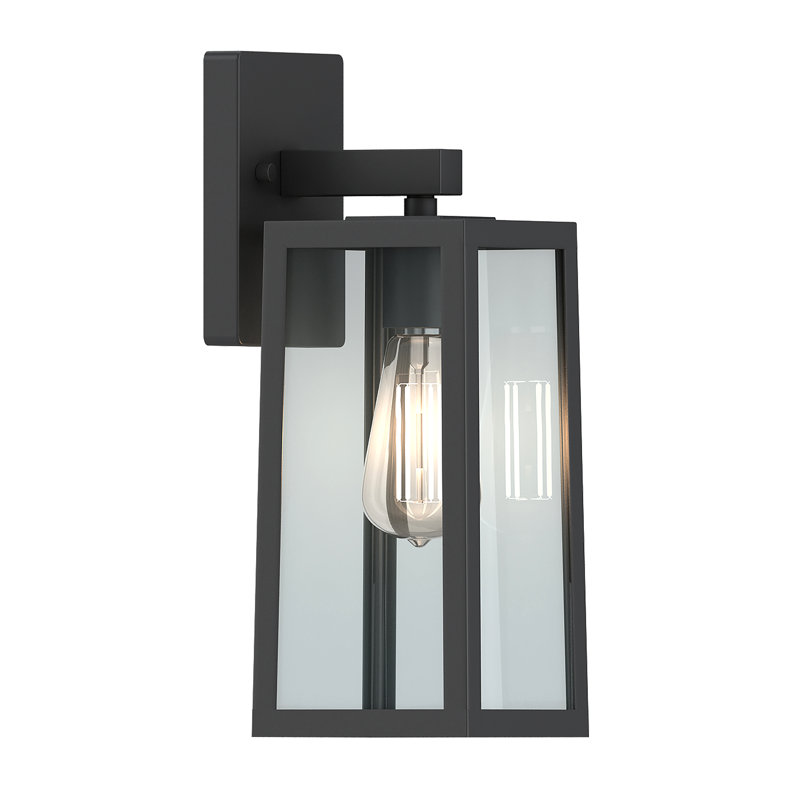 Omariah Wall Light with Dusk to Dawn, 13.47" H x 5.28" W x 6.65" D