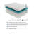 10-Inch Queen Size Gel-Infused Memory Foam Mattress, Firm Support Cooling Mattress with Tencel Breathable Cover, CertiPUR-US Certified Mattress in a Box