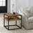 Solid Wood Top End Table