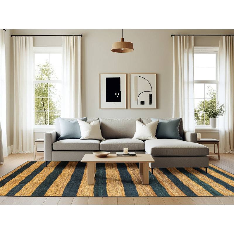 Tapis abstrait moderne 4259, Rectangle 6 pi x 9 pi
