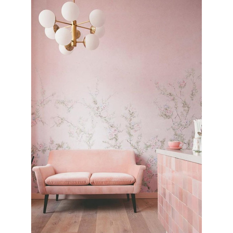 Floral Wallpaper, Non-Pasted