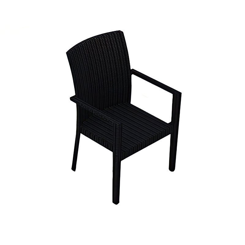 Fauteuil de patio Kaneb, Cast Lagoon Sunbrella® tissé uni