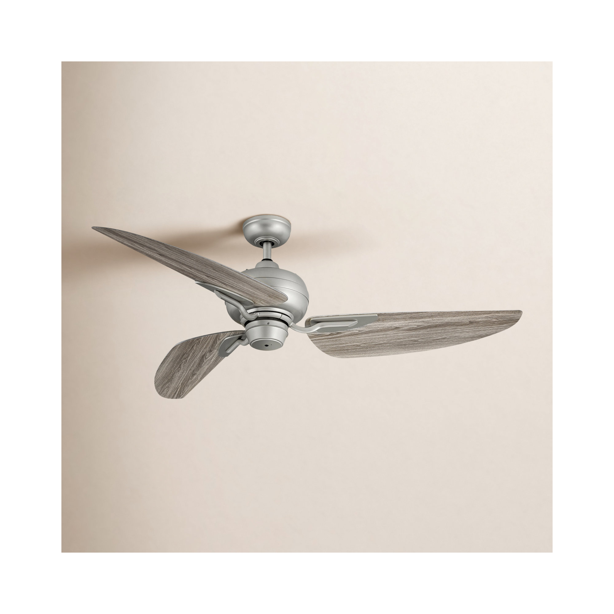 60'' 3 Blade Ceiling Fan, Brushed Nickel