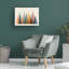 Paysage Mid-Century abstrait montagne-836692320
