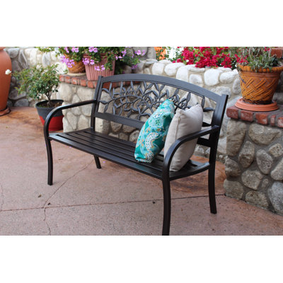 Finnis Steel Outdoor Bench