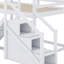 Lit mezzanine ou superposé avec glissade et escalier House-1972847696