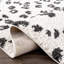 Tapis noir en polyester tissé à la machine Janeika-684713237