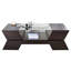 Solid Coffee Table with Storage