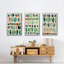 Semi Stack I - Ensemble de 3 reproductions encadrées sur toile-1457850343-1457850336