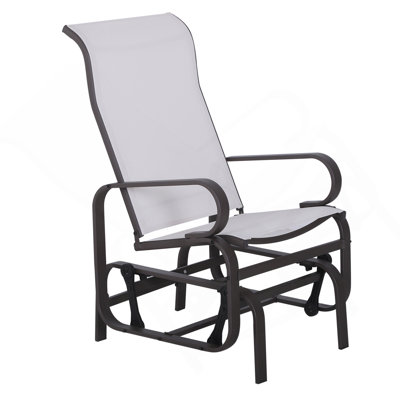 Fauteuil oscillant d'extérieur Outsunny