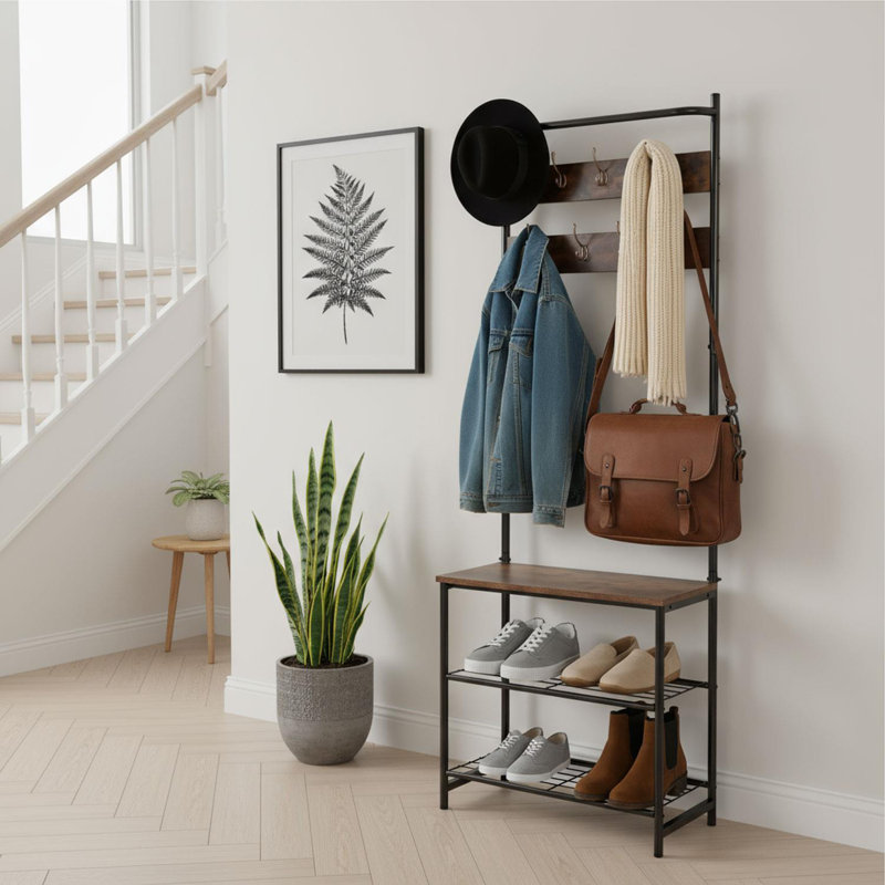 Hall Tree 65cm Wide
