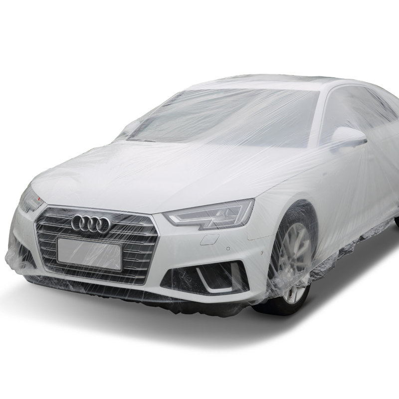 Fond de plastique transparent pour coche, 10 Unidades de fond de lit décochable, Fond de plastique universel pour coche de 22 X 12 po, Cubierta Completa Impermeable A Prueba De Pol