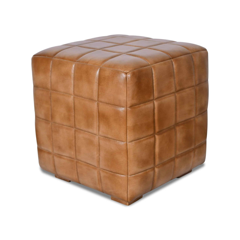 Audrene Accent Stool, Brown