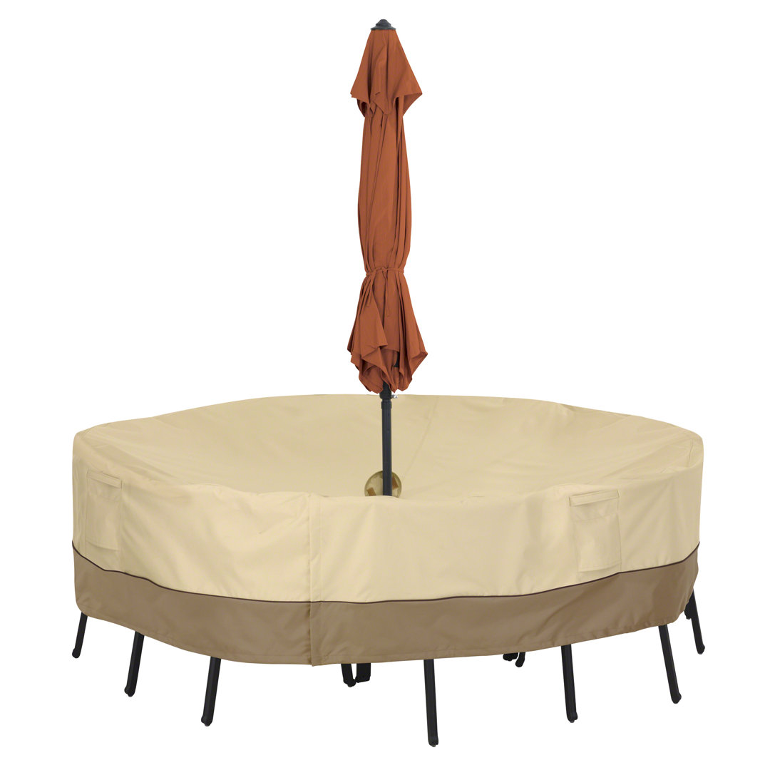 Paulding Water Resistant Patio Table Cover with 3 Year Warranty The Twillery Co.® 