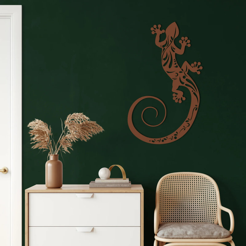 Handmade Boho Wall Decor, Copper