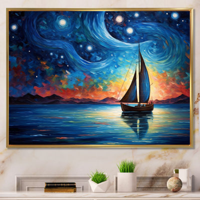 Voilier Sailors, sérénade sur toile