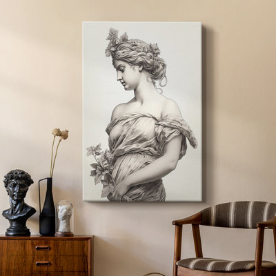 WOMEN Series V - Toile tendue avec châssis Premium - Prêt à être accroché