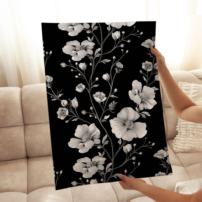 «Floral Dreaming of Flowers», reproduction d'art moderne sans cadre VI