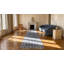 Hand Knotted Cotton Area Rug in Blue