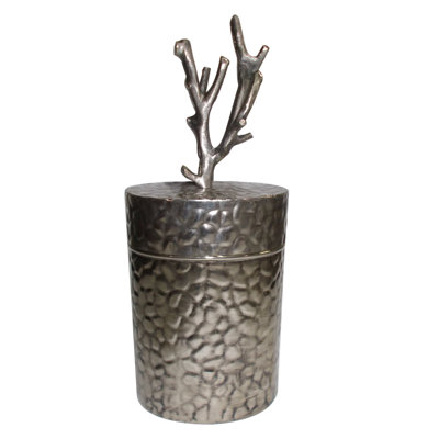 Pot décoratif en métal