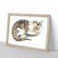 Cat by Johan Teyler - Framed Print-55621427-55621429