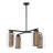 Polaris 4 - Light Outdoor Chandelier-55702452-55702454