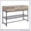 Table de canapé Brantley Oak & Sandy Gray