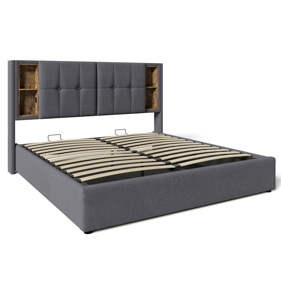 Upholstered Ottoman Bed