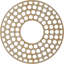 Médaillon de plafond en bois Fink-63412001-63411993