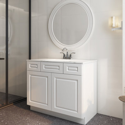 Base de meuble-lavabo simple 36 po seulement