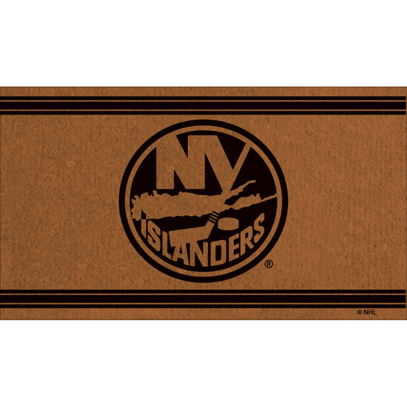 28in. x 16in. NHL Team Logo Doormat , Islanders