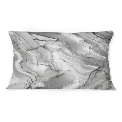 Marbre gris III - coussin lombaire traditionnel