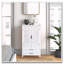 Armoire de rangement blanche 27 po