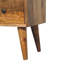 Wittel Solid Wood Four Leg Coffee Table with Storage-808590478