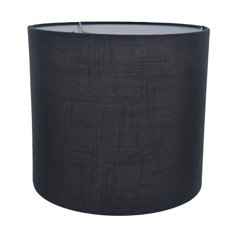 Abat-jour cylindriques, Noir, H 9 po x l 13 po x P 13 po