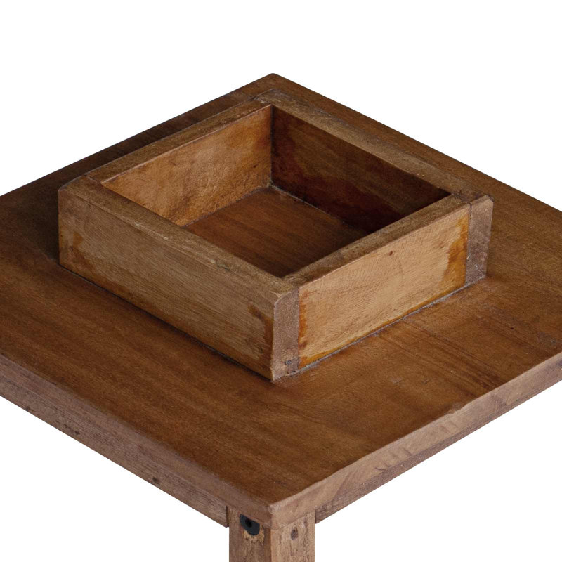 Mahogany Wood Decorative Bird House Or Cage