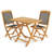 ARB Teak Outdoor Rectangular Teak Outdoor Folding Dining Table