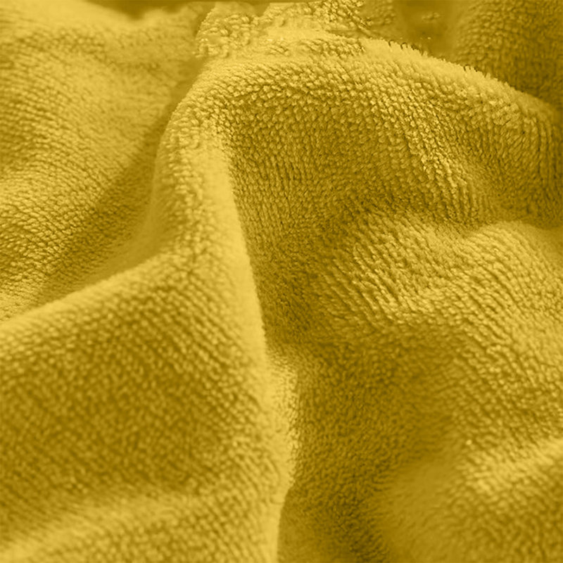 Luxury Sherpa Fleece Blanket – Soft, Warm & Cozy Reversible Throw For Bed & Sofa, Yellow, 150cm x 200cm
