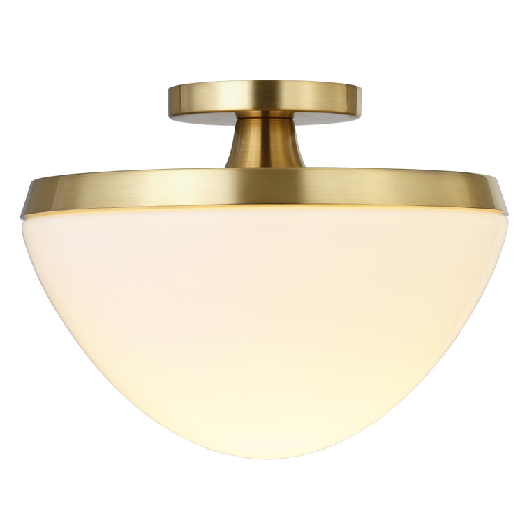 Durant Glass Semi Flush Mount