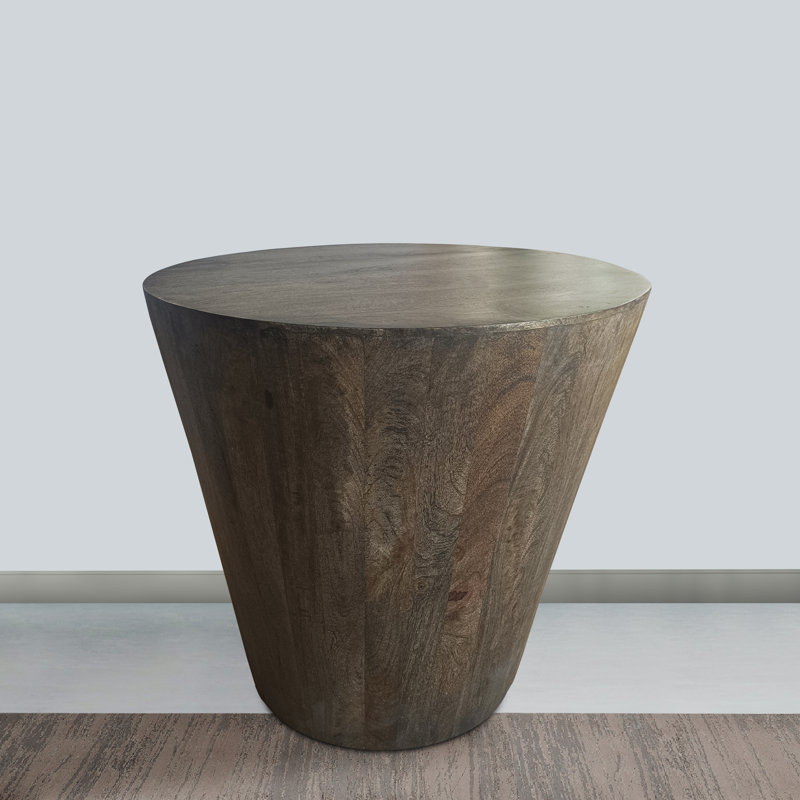 Breion Solid Wood End Table