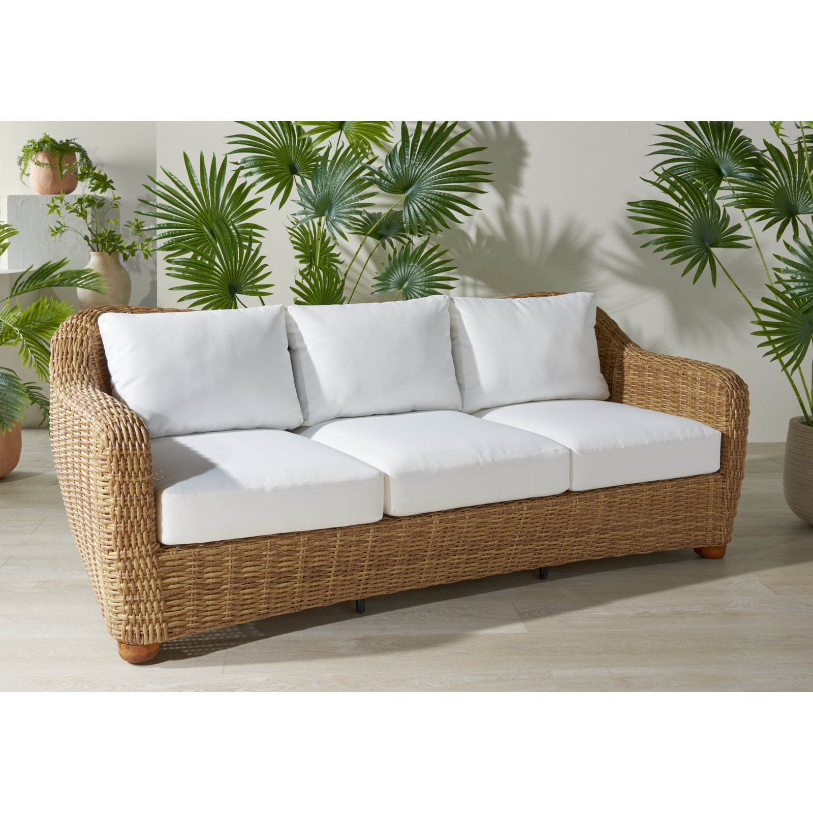 Melbourne Wicker Patio Sofa