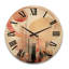 Quantez Solid Wood Wall Clock-1113886737