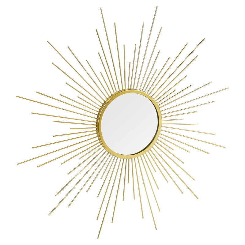 Feliciano Metal Flat Wall Mirror