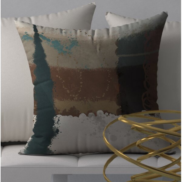 LeRoi Products Abstract Reversible Throw Pillow | Wayfair