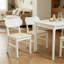 Ensemble de 2 chaises de cuisine Farmhouse
