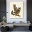 Art sur toile tendue par Millwood Pines, Audubon, John James, pl 61 Great Horned Owl-1897347328