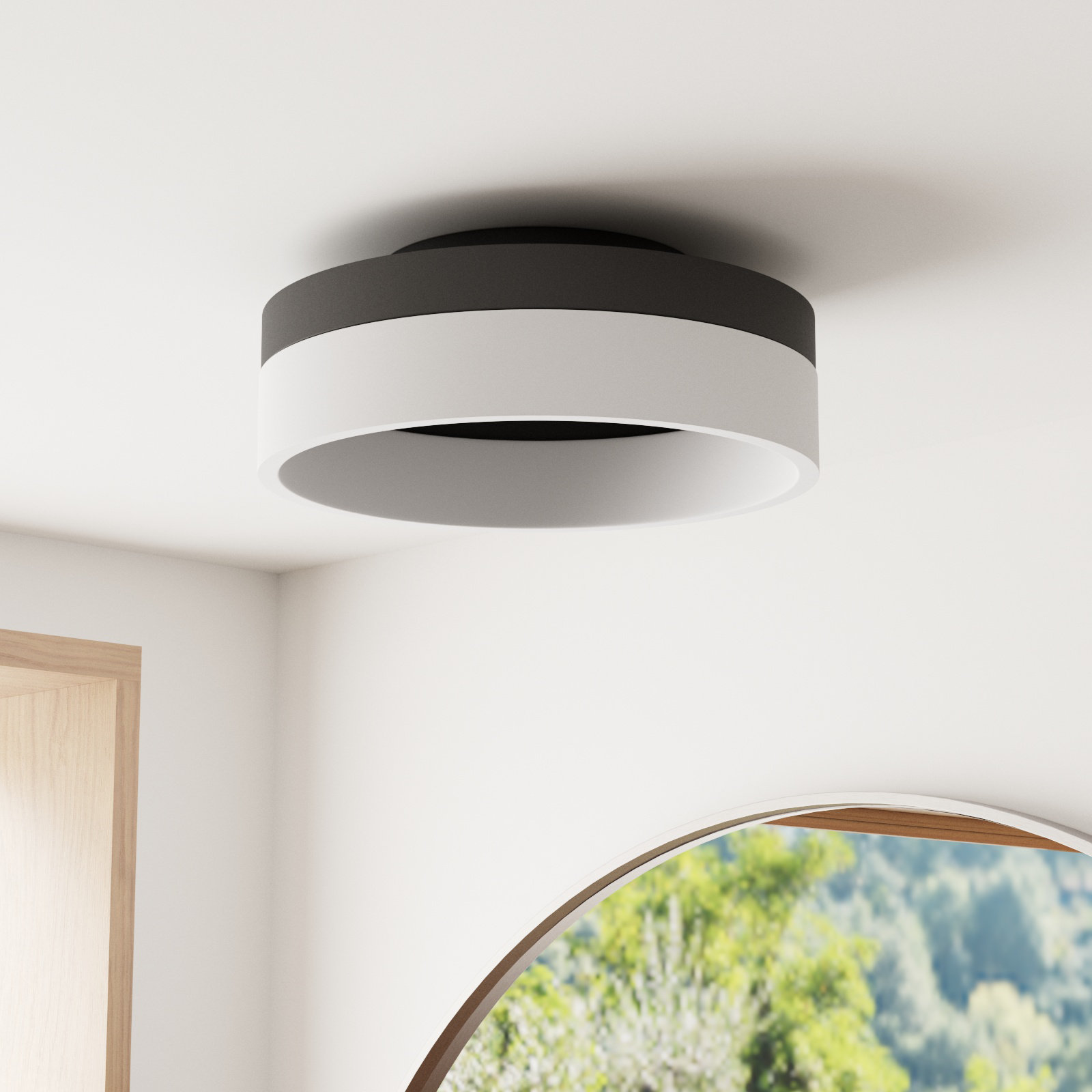 Danica Single Light Flush Mount