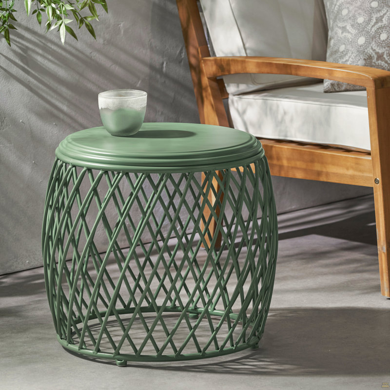 Table d'appoint 19,75 po, Vert