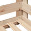 Lark Manor Bed Frame Without Mattress Solid Wood Pine-1378931006-1378931005